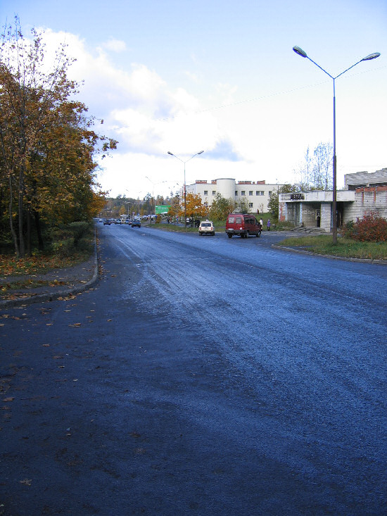 проспект Калинина. город Кондопога