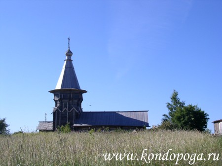 Петропавловская церковь. Лычный остров. Кондопжский район. Карелия